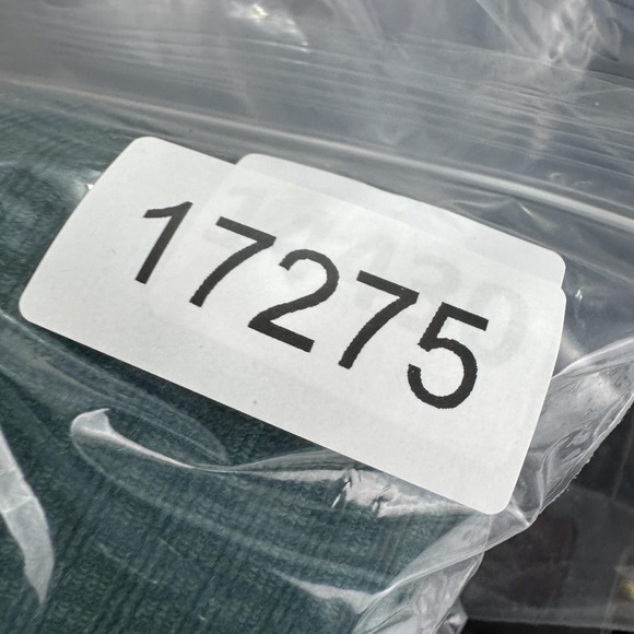 CAbi Jacket Womens Medium Green Knit Military Double Breasted Button Blazer Work - Picture 10 of 10